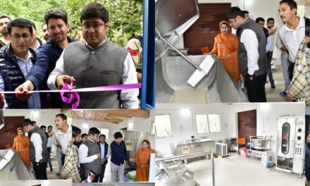 HADP:DC Ganderbal inaugurates Humsafar Milk Processing Unit at Watlar