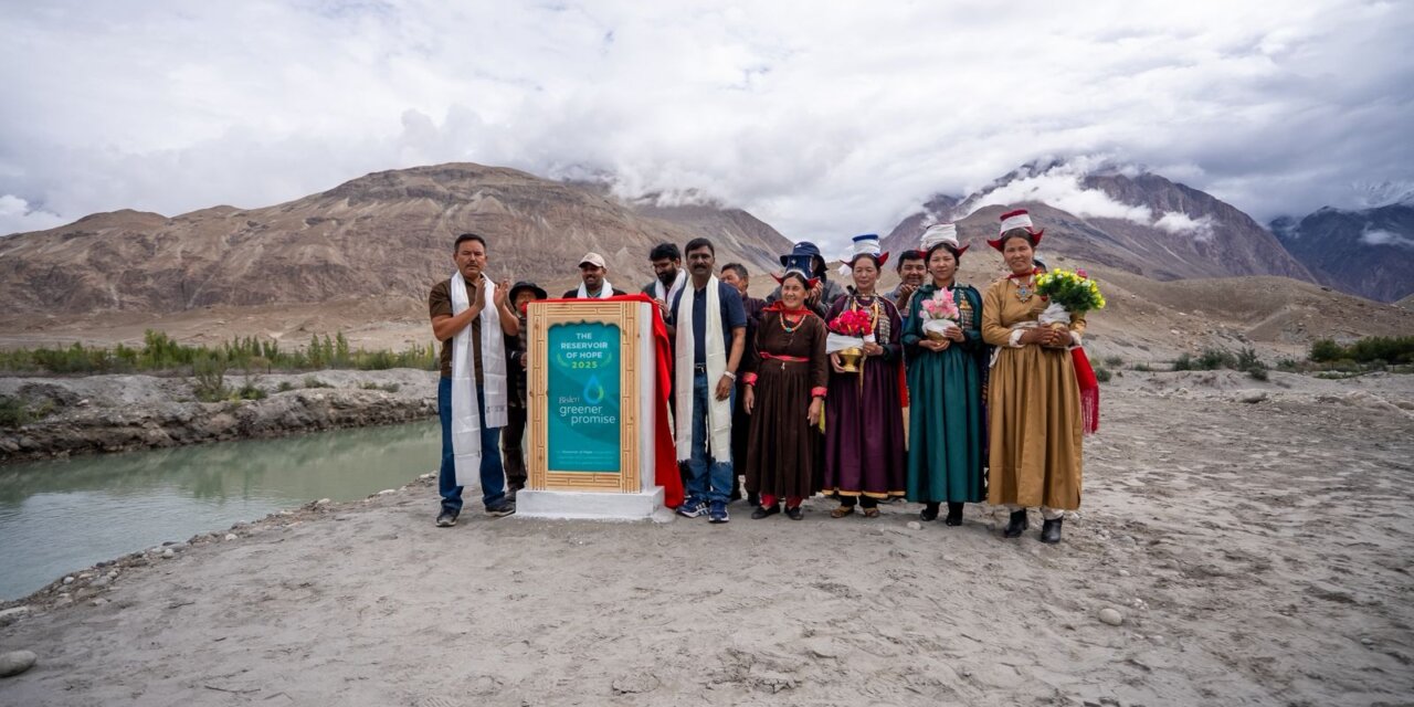 Bisleri International, LAHDC and Ladakh Marathon Restore a 12 Lakh Litre Water Reservoir in Ladakh’s Nubra Valley