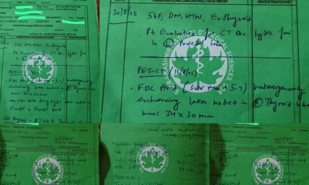 Kangan Patient Denied FNAC Report at SKIMS; Family Alleges Arrogant Behaviour by Staff