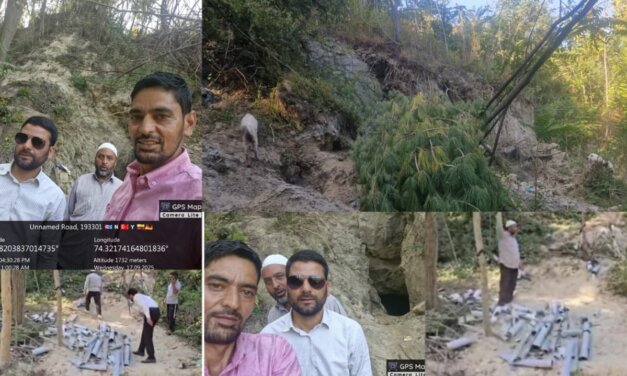 Geology & Mining Team Rafiabad Busts Illegal Sand Mining Hideout in Waripora