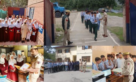 Ganderbal Police Conducts Student Outreach Programme at Gund and Shadipora