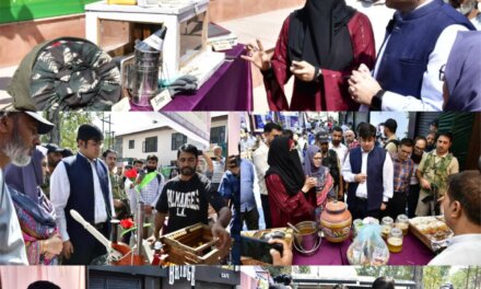 Sewa Parv 2025: DC Ganderbal inaugurates Honey Festival;Assures full support to beekeepers, encourages public to promote & purchase local honey