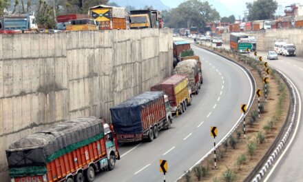 300-metre stretch in Udhampur brings Kashmir’s highway to a standstill