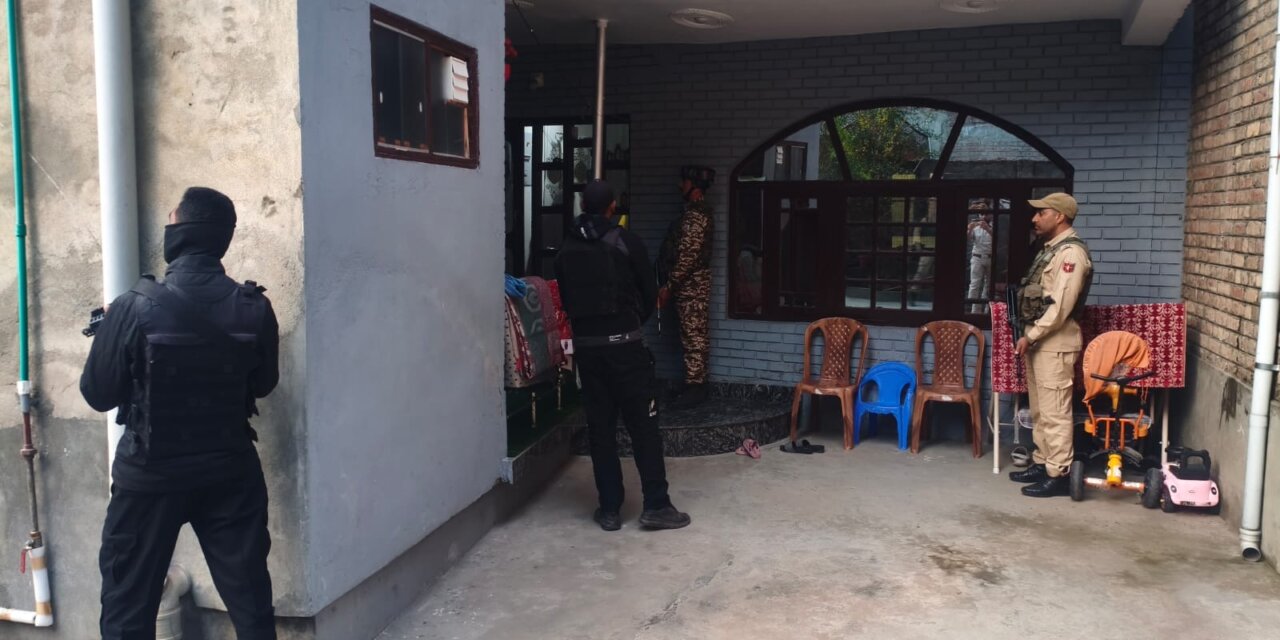 Raids Conducted At Residences of 21 Terrorist Associates Linked with Banned Organizations In Srinagar: Police