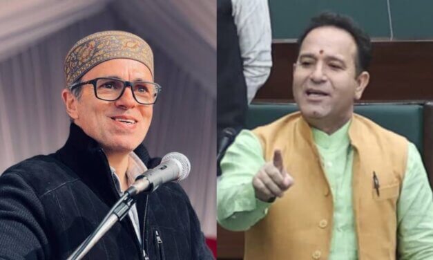 ‘’Do you want statehood to kill innocent Kashmiri civilians?” Sunil Sharma to Omar Abdullah