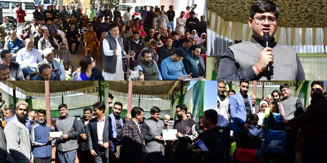 DDC Ganderbal chairs public outreach programme at Tehsil Wakura;Takes first-hand appraisal of public issues, assures timely resolution of genuine concerns