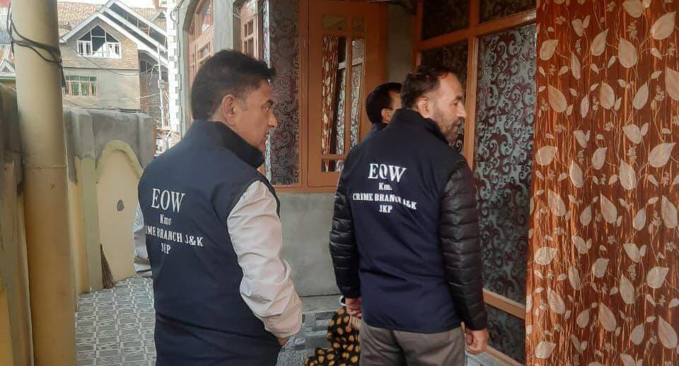 Searches Underway At Multiple Locations In Srinagar in ₹53 Lakh Land Fraud Case: Crime Branch Kashmir