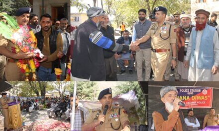 SSP Khalil Ahmad Poswal Presides Over Thana Diwas at Gund, Emphasizes Community Partnership in Policing
