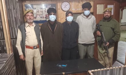 Ganderbal Police Detain Members of ‘Self Made Gang (16/96)’ for Harassing Tourists and Couples at Local Parks