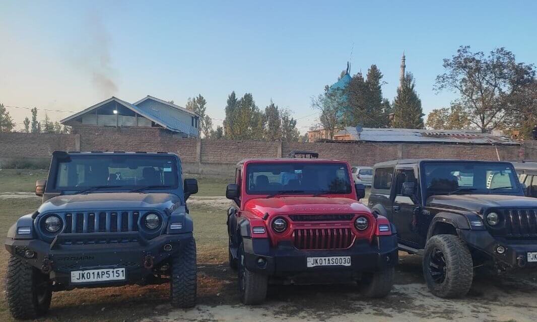 Police seize vehicles used in viral video shoot in Budgam woods