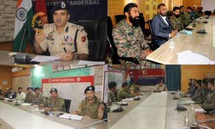 SSP Ganderbal Chairs Multi-Agency Committee Meeting to Strengthen District Security Coordination