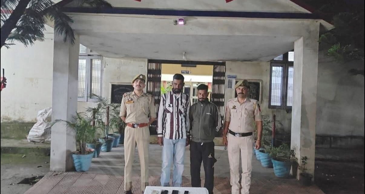 Two Drug Peddlers Held with Heroin in Udhampur: Police