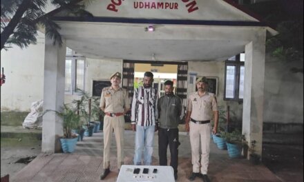 Two Drug Peddlers Held with Heroin in Udhampur: Police