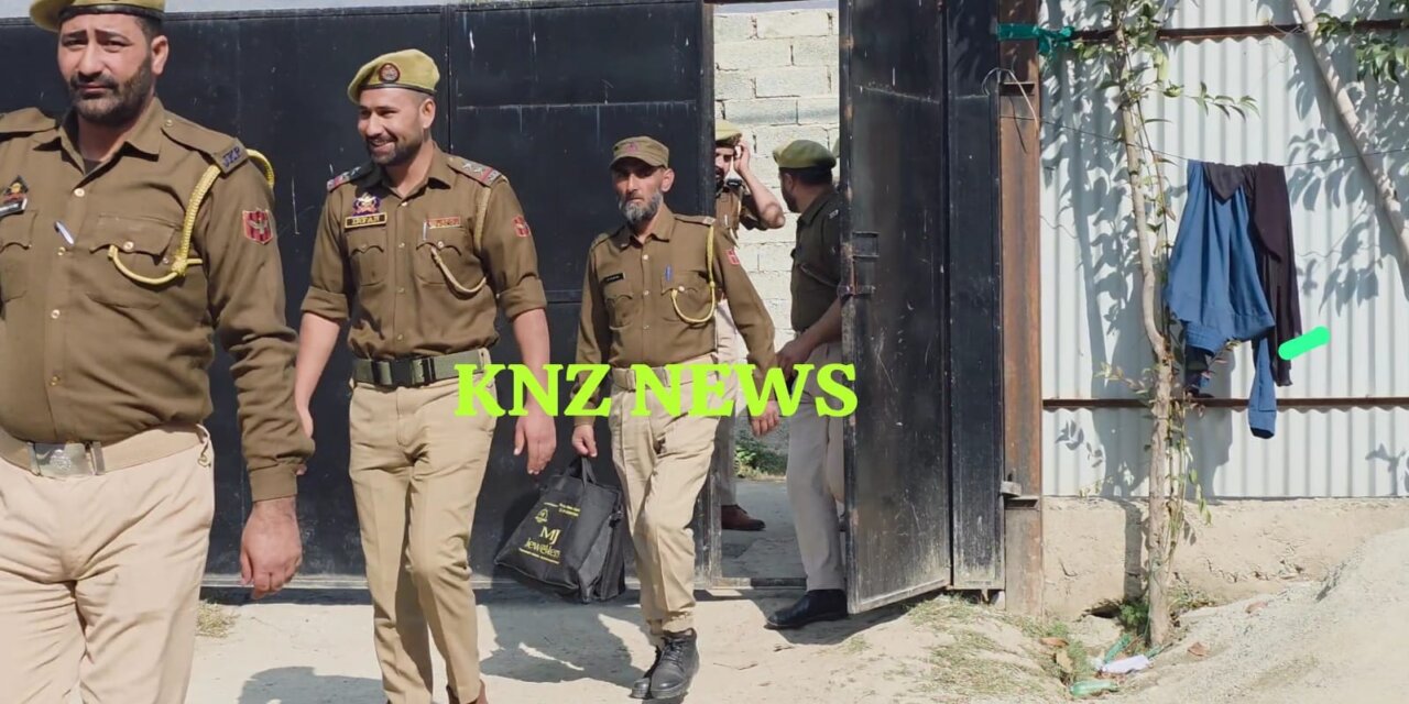Ganderbal Police Conduct Raids at 12 Locations in Crackdown on Drug Peddling:SSP Ganderbal Khalil Poswal