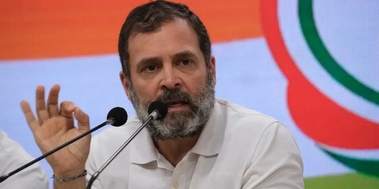 Haryana polls ‘stolen’, EC colluded with BJP: Rahul claims 25 lakh fake entries in state poll list