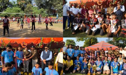 Volleyball Tournament Concludes at JKAP 8th Battalion Headquarters