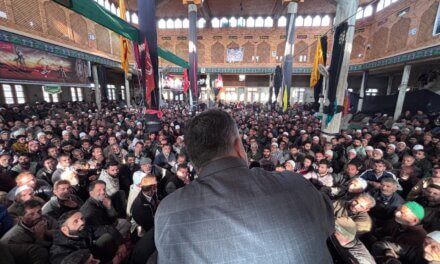 All J&K Shia Association Observes Ayam-e-Fatima (SA) with Majlis-e-Aza at Durbal, Bemina