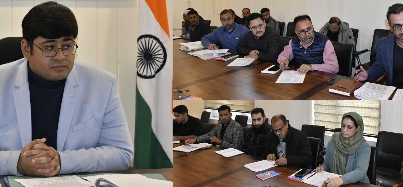 DC Ganderbal convenes meeting of District Disaster Management Authority