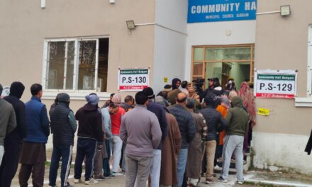 Amid sub-zero temperature, voting begins for Budgam bypoll