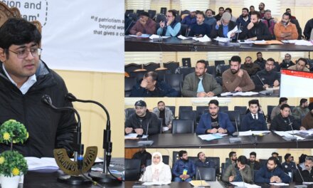 DC Ganderbal reviews progress achieved under Capex Budget 2025-26, CDF & Tribal works