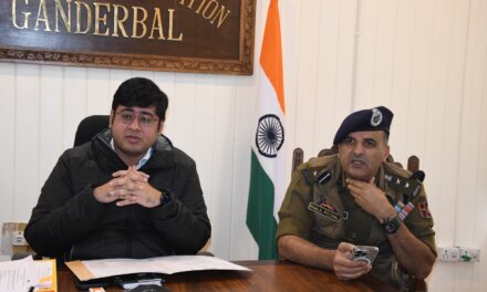 DC Ganderbal chairs District Road Safety Committee meeting