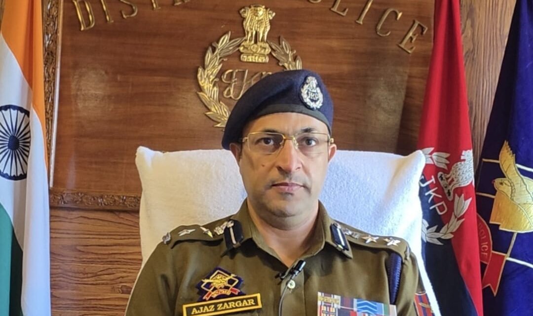 Eradicating Drug menace our top Priority’: SSP Bandipora