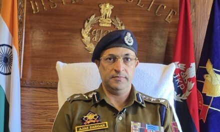 Eradicating Drug menace our top Priority’: SSP Bandipora