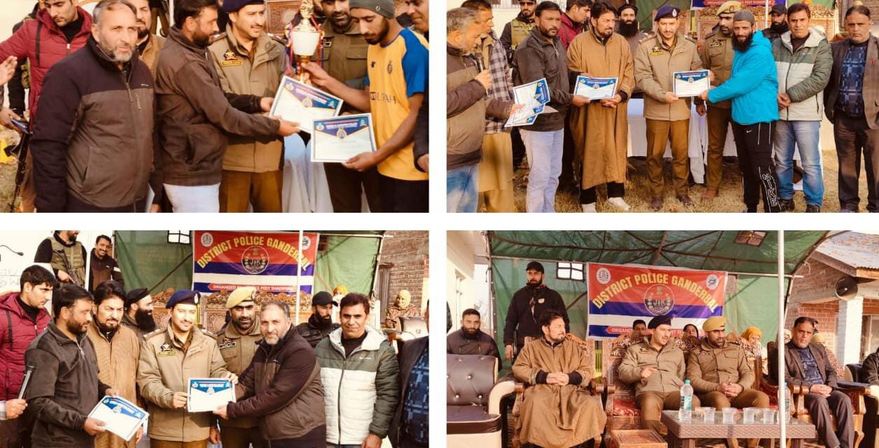 Ganderbal Police Organises Kabaddi Tournament to Mark 150th Birth Anniversary of Sardar Vallabhbhai Patel.