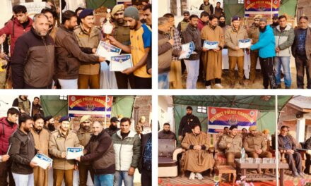 Ganderbal Police Organises Kabaddi Tournament to Mark 150th Birth Anniversary of Sardar Vallabhbhai Patel.