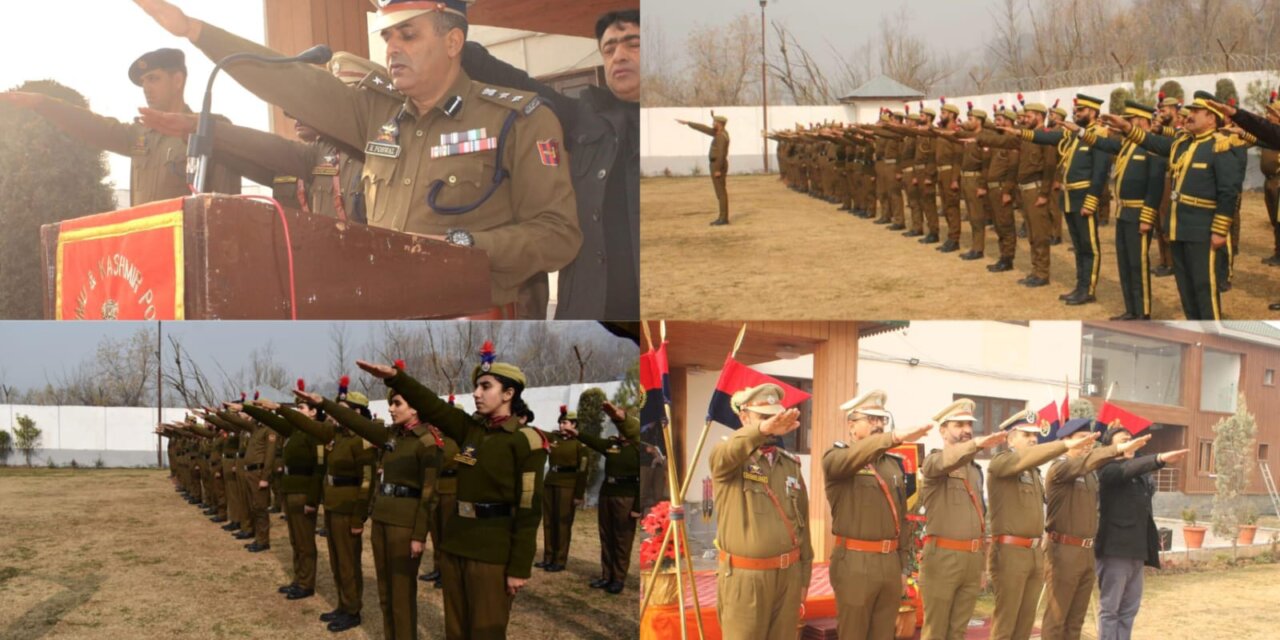 District Police Ganderbal Observes Constitution Day 2025 with Fervour and Commitment