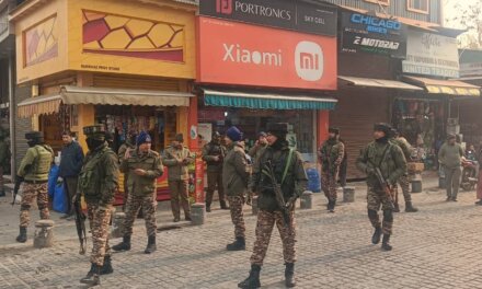 Srinagar Police, CRPF Launch CASO in Lalchowk, Conduct Surprise Hotel Checks