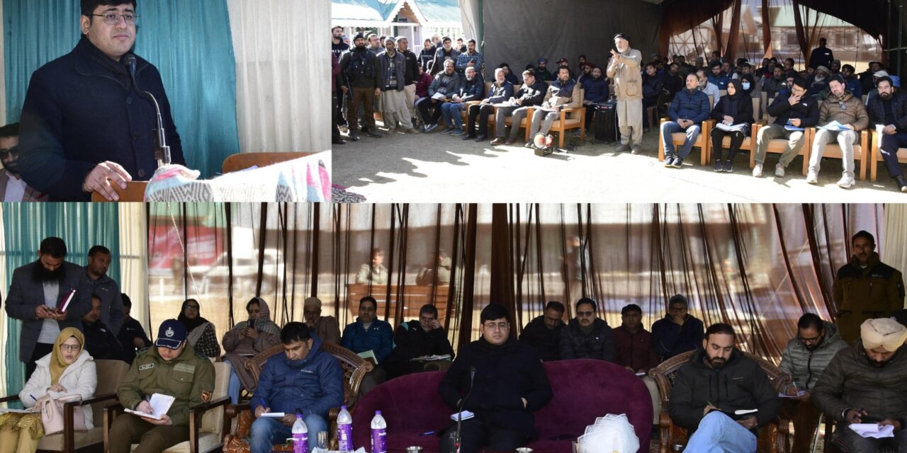 DC Ganderbal holds Public Outreach programme at Sonamarg