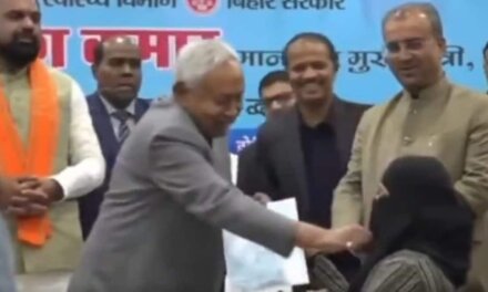 Doctor whose naqab was removed by Nitish Kumar will join duty in Bihar: Official