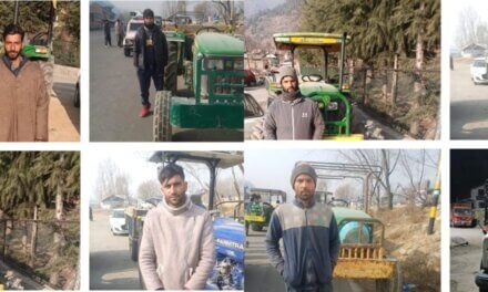 Ganderbal Police Seizes Six Vehicles Involved in Illegal Mineral Extraction.