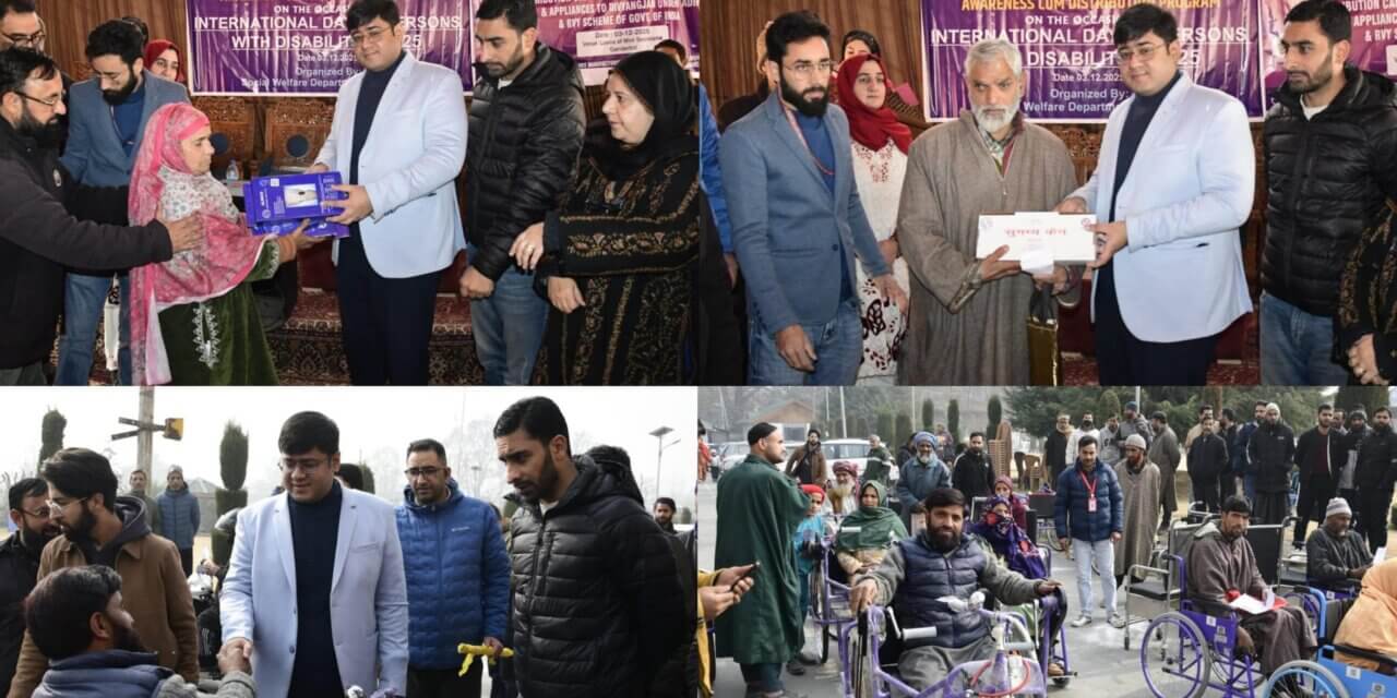 DC Ganderbal presides over Mega Awareness camp on occasion of International Day of Persons with Disabilities