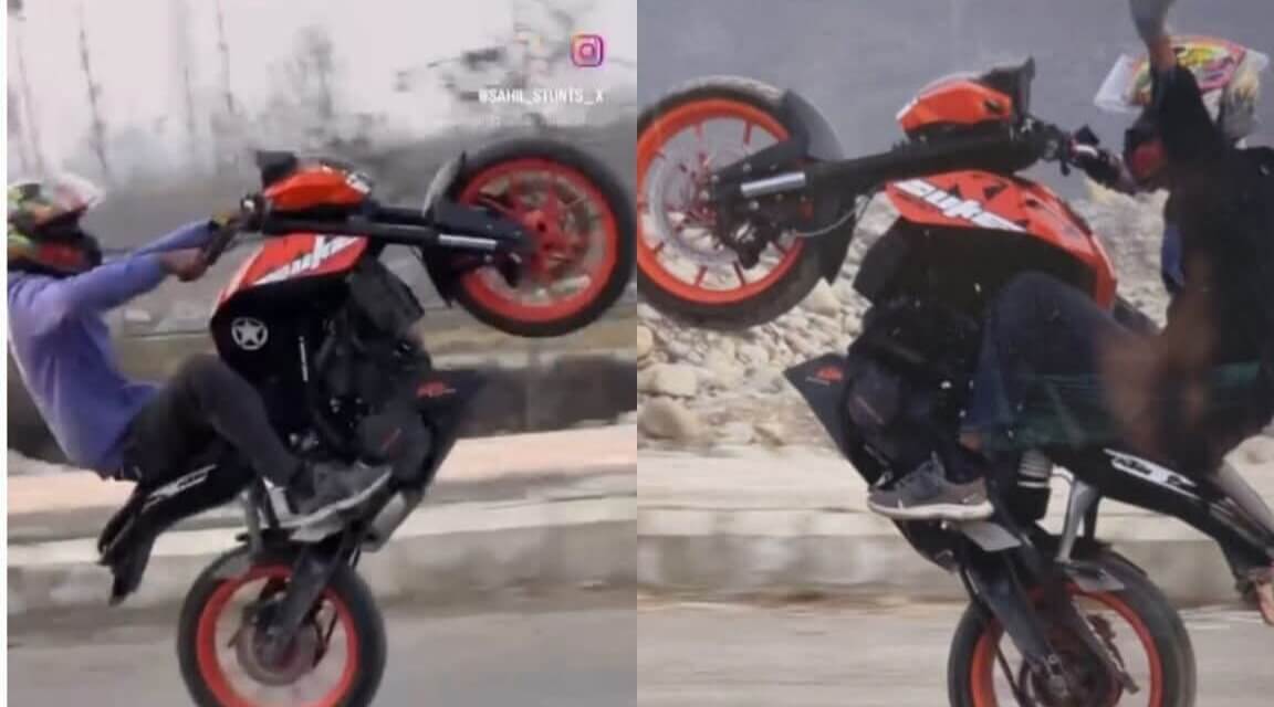 Shopian Police Act Against Stunt Biking, FIR Registered