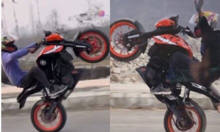 Shopian Police Act Against Stunt Biking, FIR Registered