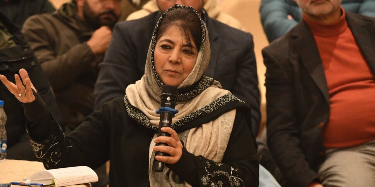 Want to know reason youth embracing death over life”: Mehbooba Mufti seeks dialogue in J-K after Delhi Blast ‘Shakes’ her