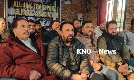 J&K transporters call for strike on Dec 15 over “neglect” by government