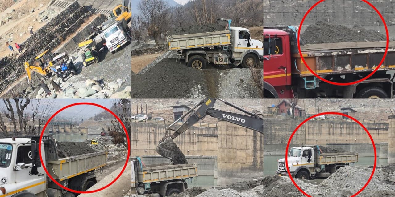 Unchecked Excavation at Sumbal Headworks: Locals Allege Nexus, Seek DC’s Immediate Intervention.