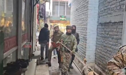 Police, CRPF Carry Out Anti-Sabotage Checks Using Sniffer Dogs in Srinagar