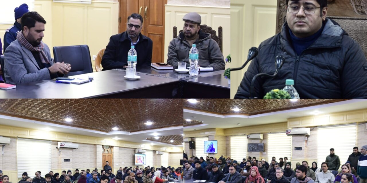 Good Governance Week-2025 :Prashasan Gaon Ki Ore: District Administration Ganderbal organizes Workshop on Good Governance Practices & Vision 2047