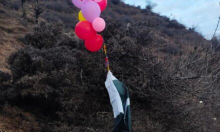 Security Forces Seize Pakistani Flag Balloons at Two North Kashmir Locations