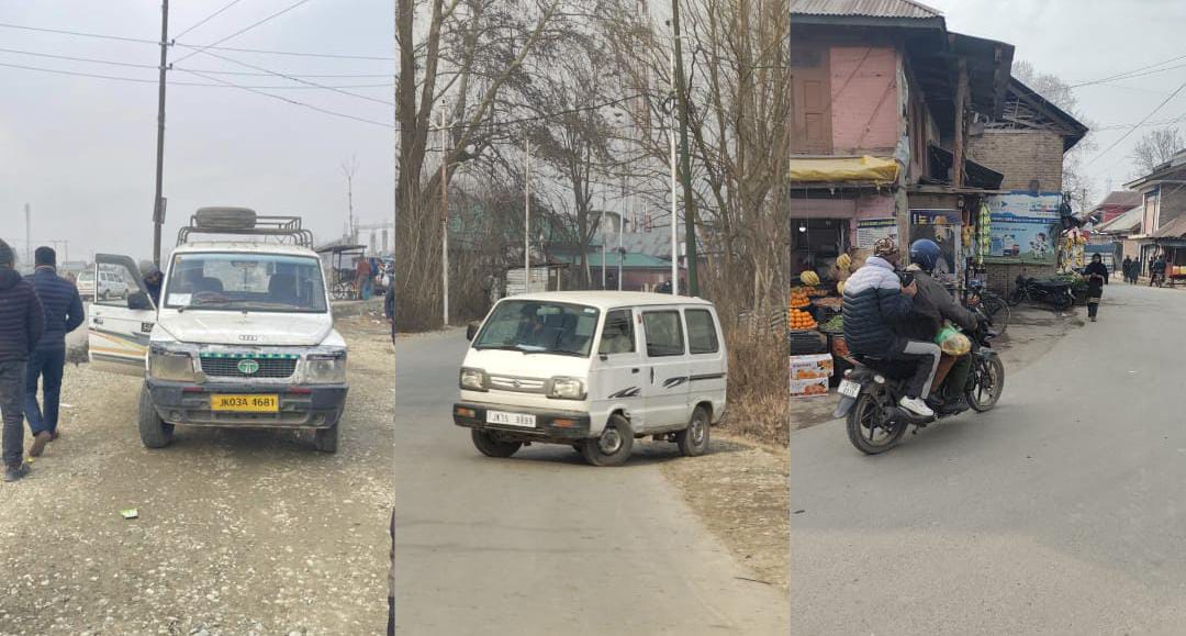ARTO Bandipora Conducts Major Traffic Enforcement Drive on Hajin–Sumbal Road