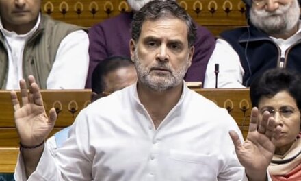 Rahul Gandhi goes all out against EC in Parliament