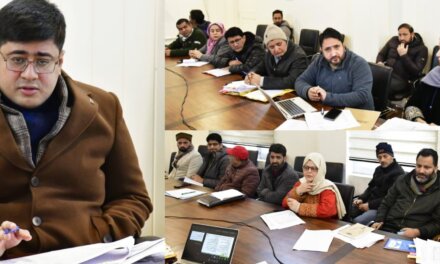DC Ganderbal reviews progress of RIDF projects under NABARD, stresses timely execution and completion
