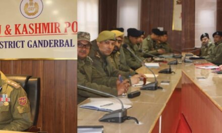 SSP Ganderbal Reviews Security Arrangements Ahead of Republic Day–2026