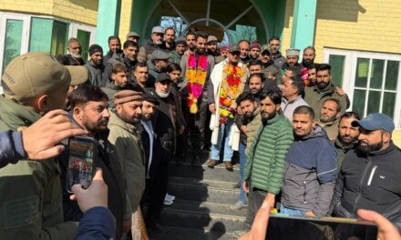 Basharat Ajaz Khan Assumes Charge as Range Officer Kupwara