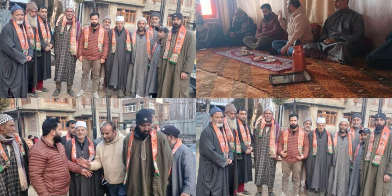 BJP Unit Ganderbal Organises Joining Programme, Holds Strategic Meeting at Gadoora Ganderbal