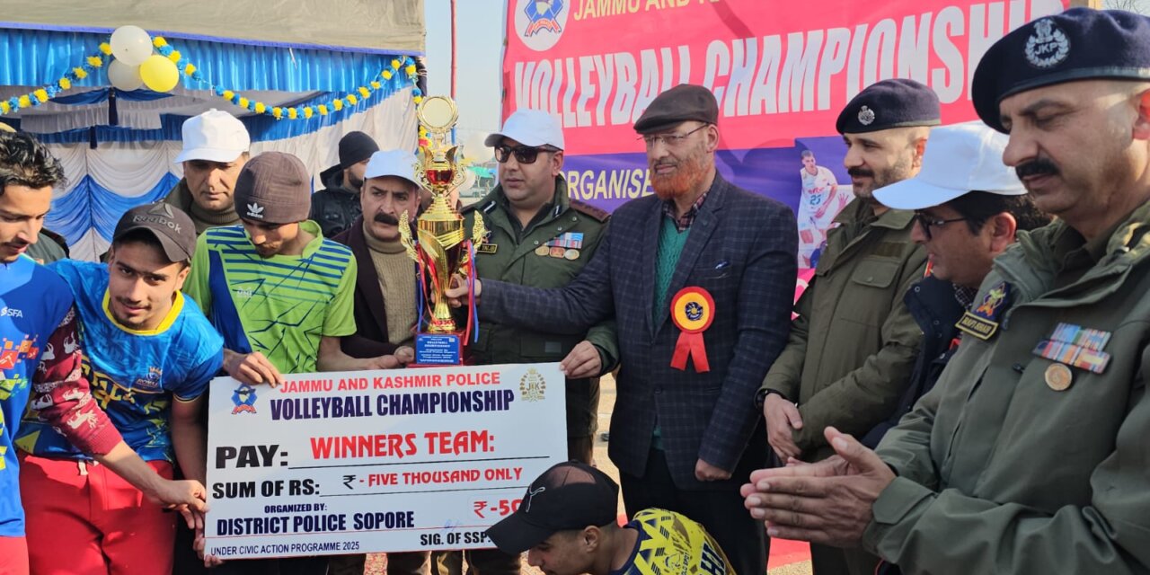 Sopore Police to Ramp Up Civic Outreach in 2026 :SSP Iftikar Talib;Says Initiatives aim to transform police-public dynamic